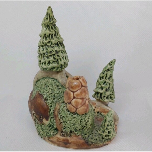 Hobbit Hole Bag End LOTR Hand Sculpted Porcelain Miniature Dana Smallwood VTG - Picture 7 of 10